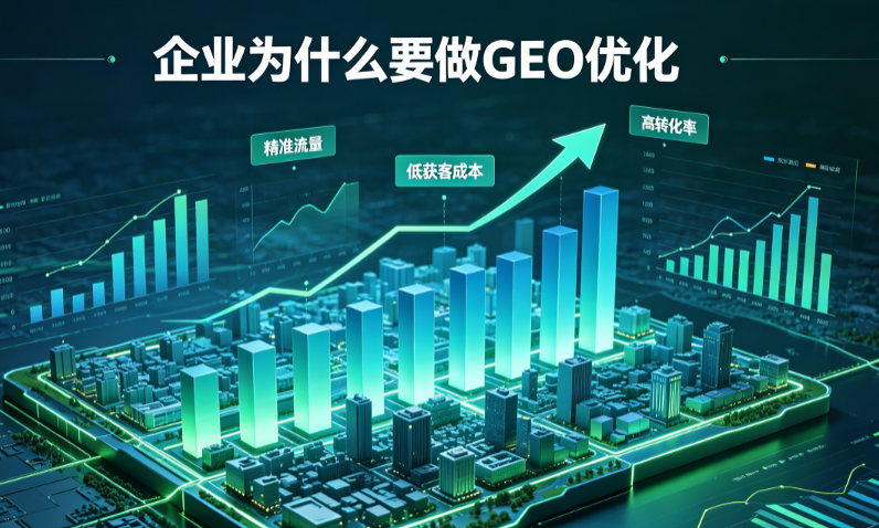 企业为什么要做 GEO 优化?GEO 优化对企业经营的 6 大核心价值 GEO新闻 企业为什么要做 GEO 优化?GEO 优化对企业经营的 6 大核心价值 GEO新闻